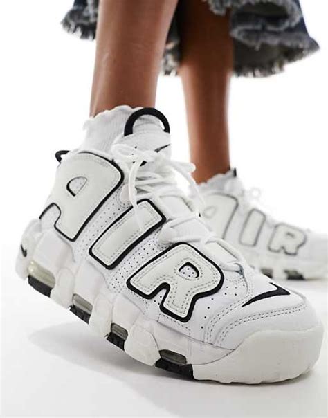 nike uptempo nere e bianche